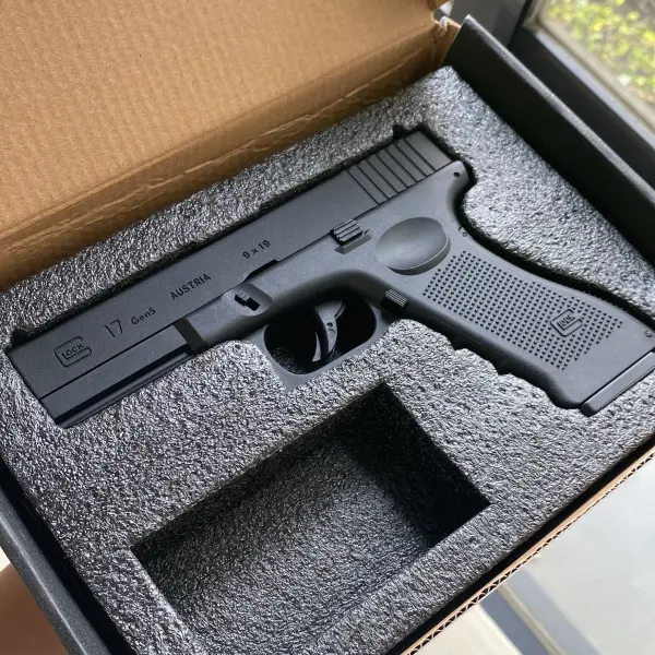 INDEN IMPORT 100 HARI - LJ Glock Gen 5 Full Metal Spring Toy Gun
