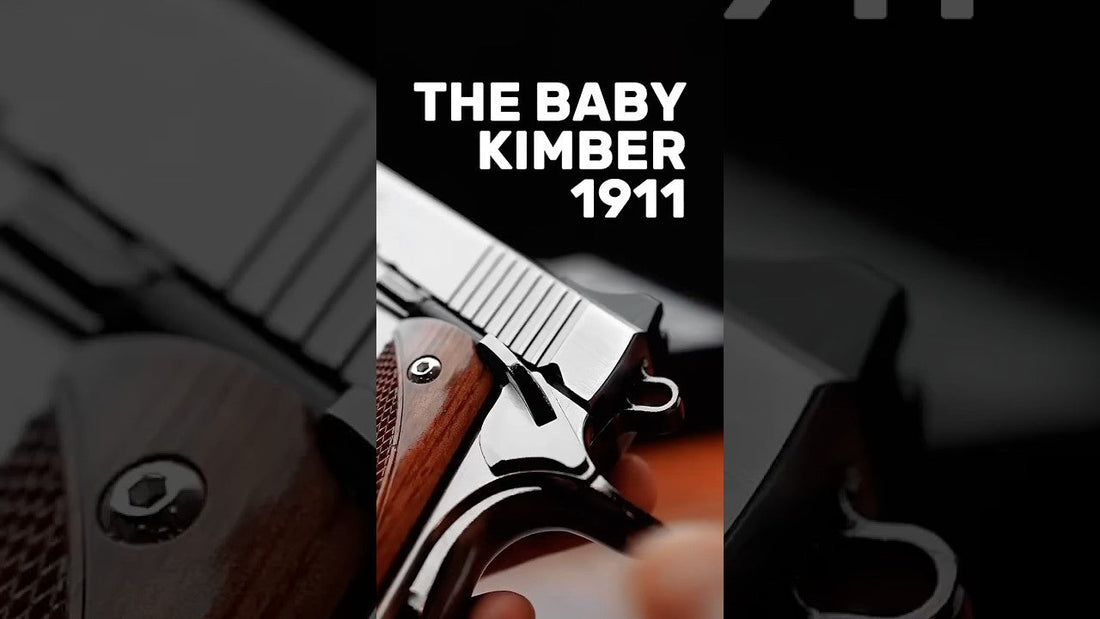 Baby Kimber 1911 Silver: Mengenal Versi Compact untuk Koleksi