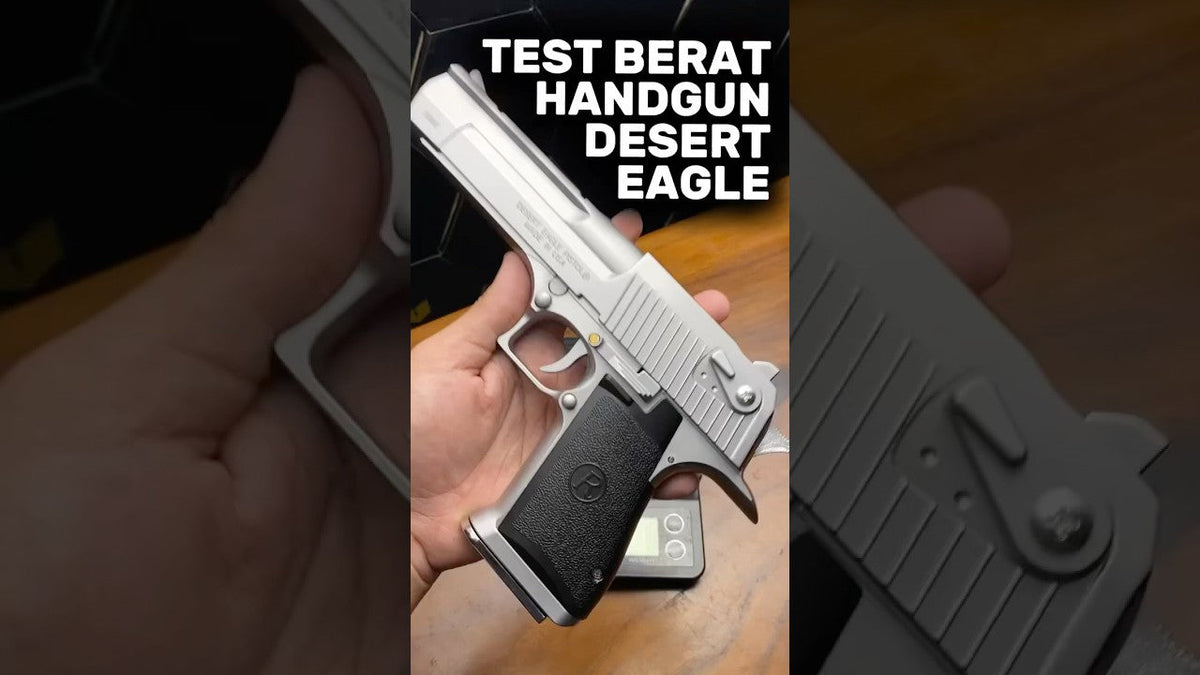 Desert Eagle V3 Chrome: Memahami Bobot dan Ukuran Sebelum Membeli