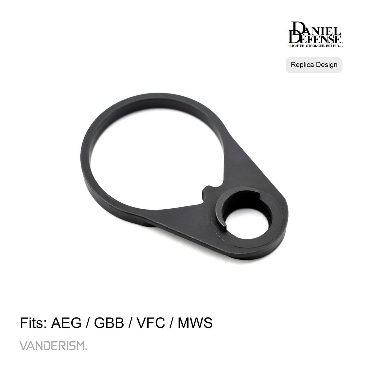 DD Steel Buffer Tube QD Sling Mount | Gel Blaster WGG WGB Airsoft (Pre-Order 50 Hari)