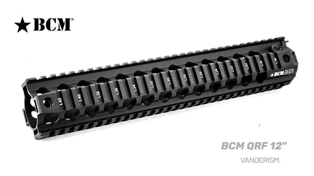 BCM QRF Metal Handguards | Gel Blaster WGG WGB Airsoft (Pre-Order 50 Hari)
