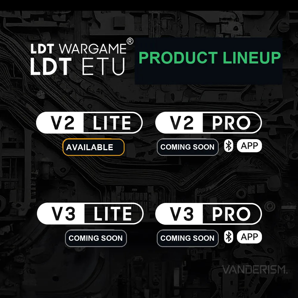 LDT ETU V3 LITE Optical Electronic Trigger Unit for AK Gearboxes, Battery / Short-Circuit Protection and Oil-Resistant Sensing (Pre-Order 50 Hari)