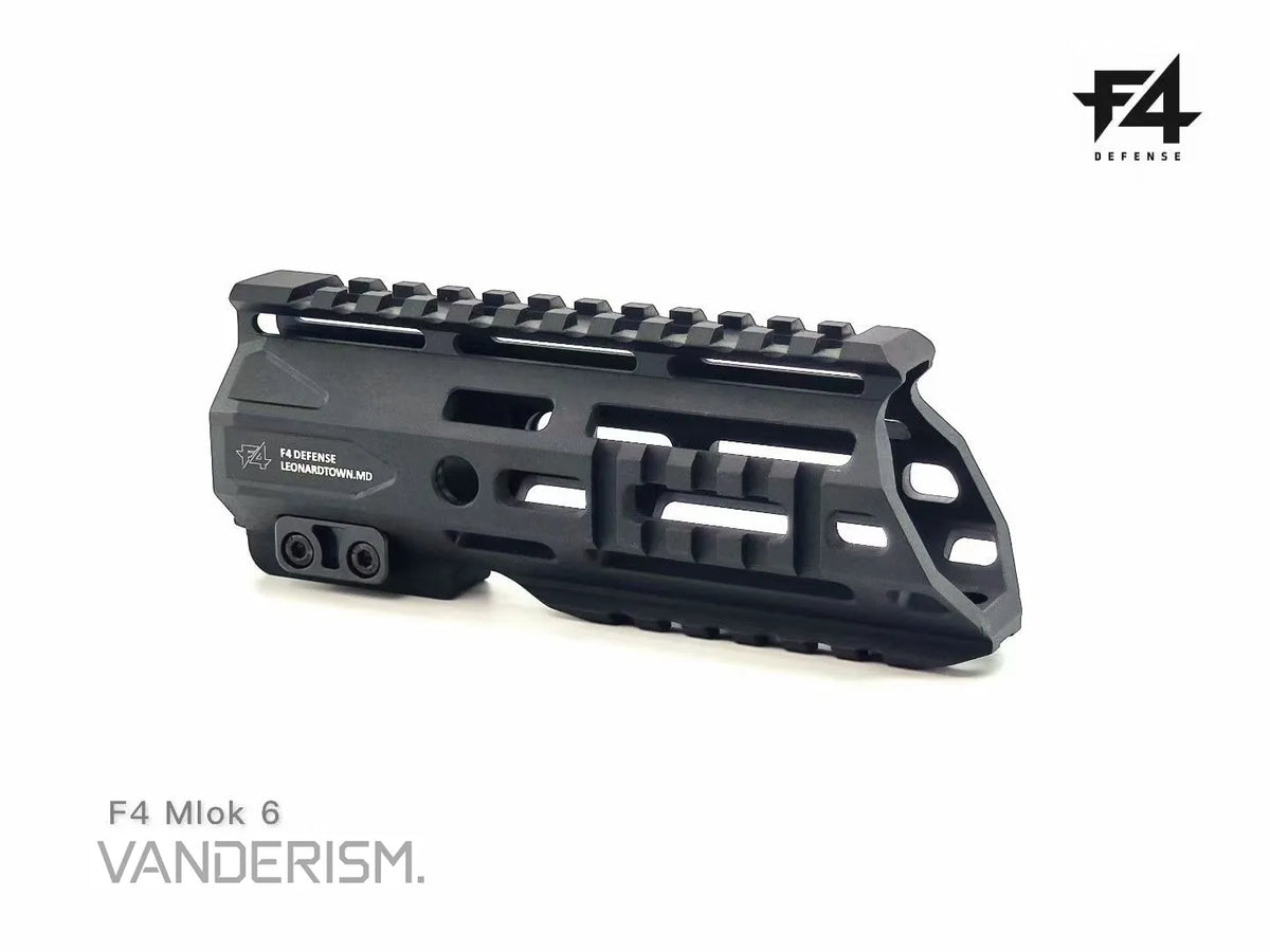 F4 10 Inch Metal Handguard | Gel Blaster WGG WGB Airsoft (Pre-Order 50 Hari)