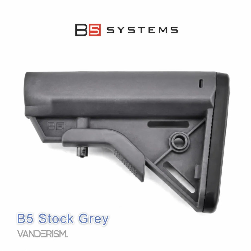 B5 BRAVO Nylon Stock | Gel Blaster WGG WGB Airsoft (Pre-Order 50 Hari)