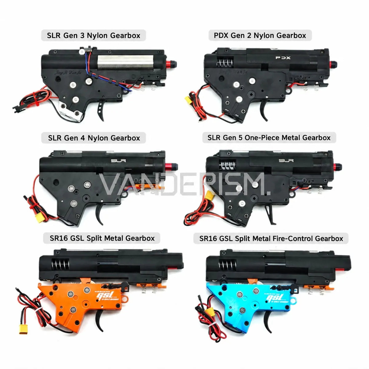 Jingji SLR Gen 3 Nylon Receiver and Gearbox | Gel Blaster WGG WGB (Pre-Order 50 Hari)
