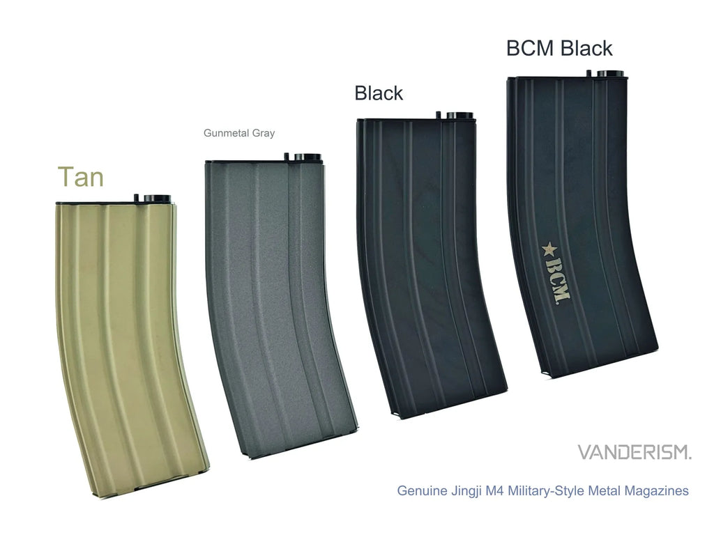 Jingji M4 HK416 Steel Magazines (Pre-Order 50 Hari)
