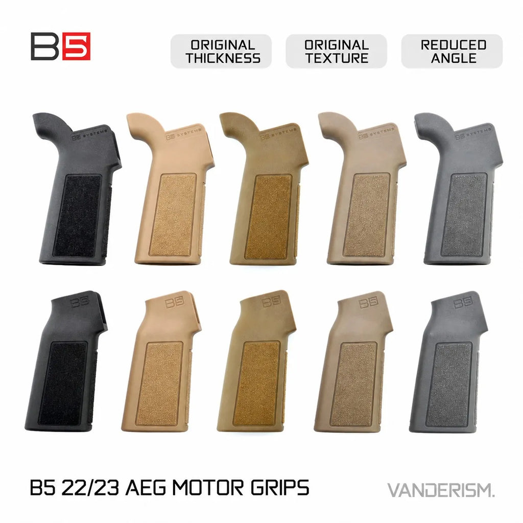 B5 Type 22 and 23 480 Motor Grips (Pre-Order 50 Hari)