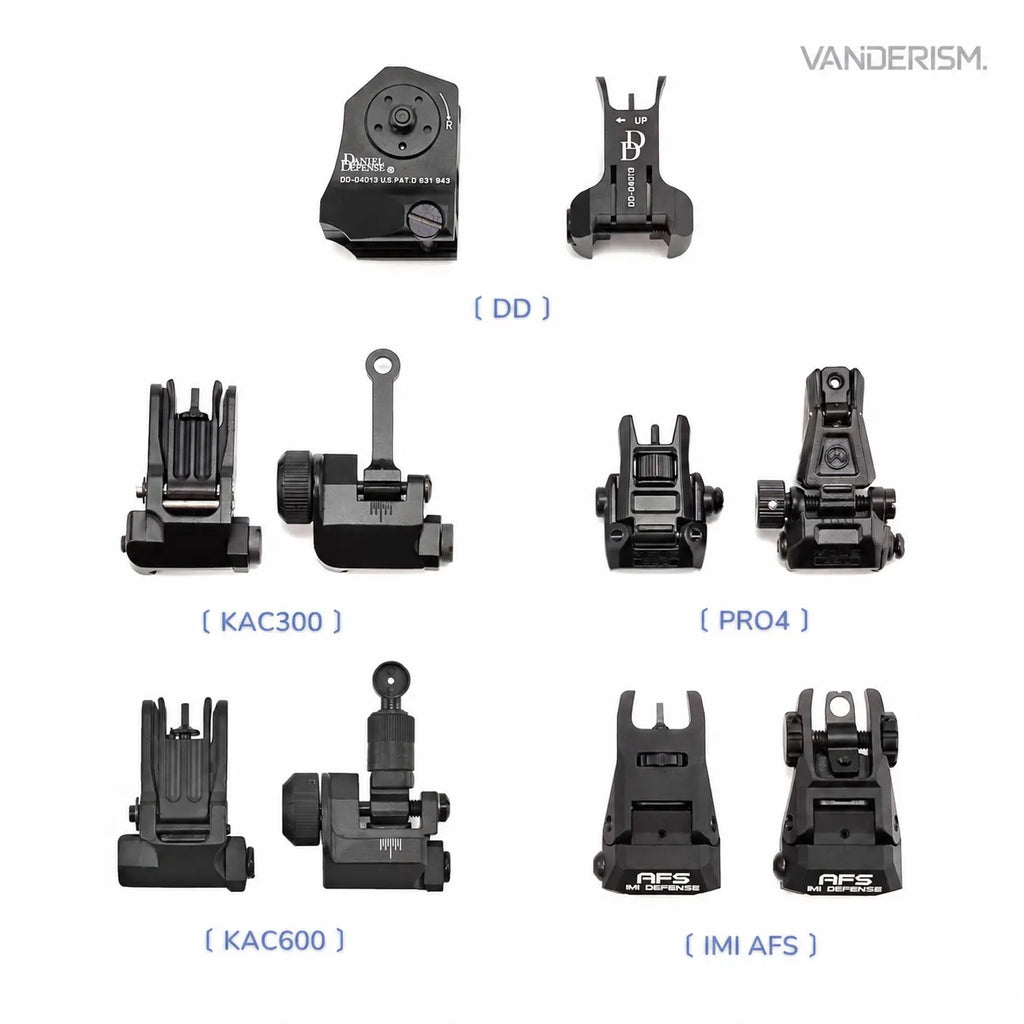AFS KAC300 KAC600 DD PRO4 Metal Sights (Pre-Order 50 Hari)