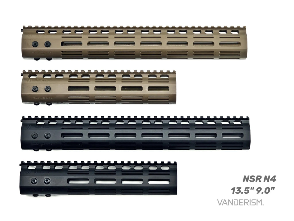 NOVESKE NSR N4 Metal Handguards | Gel Blaster WGG WGB Airsoft (Pre-Order 50 Hari)