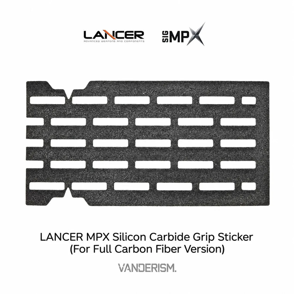 SIG MPX Carbon Fiber and Metal Handguards (Pre-Order 50 Hari)