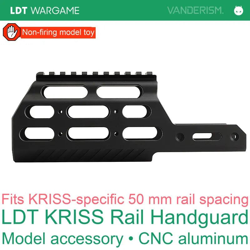 LDT KRISS Vector Handguard, Mock Suppressor and Rail Accessories (Pre-Order 50 Hari)