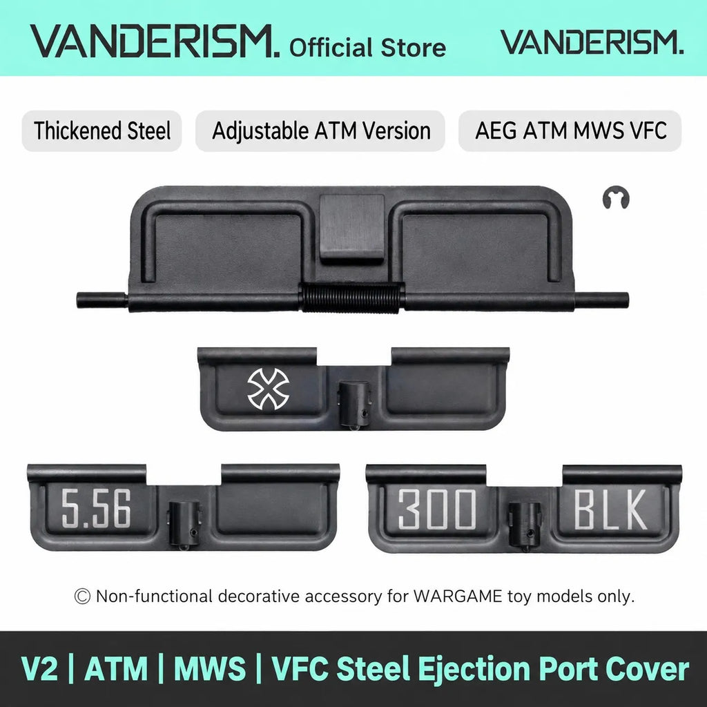 Adjustable Steel Ejection Port Cover for ATM and V2 (Pre-Order 50 Hari)