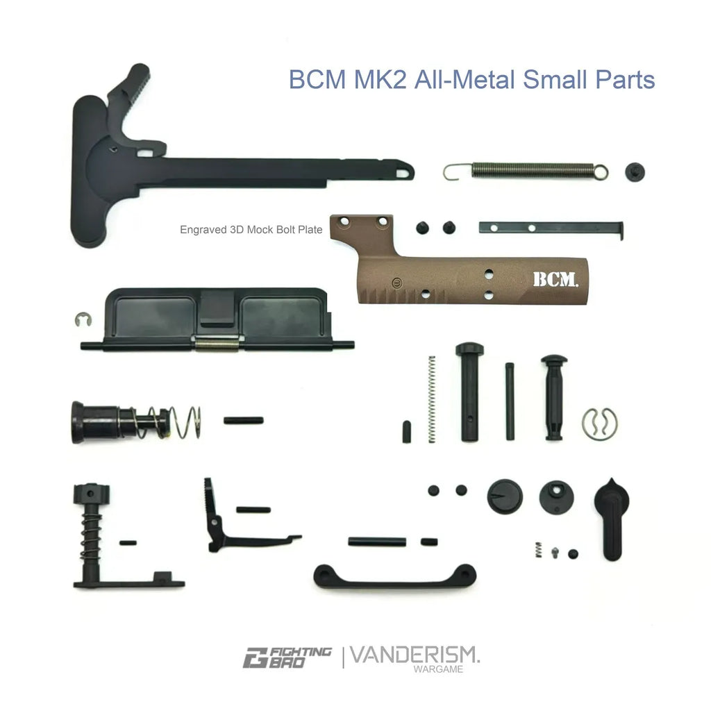 BCM MK2 Metal Receiver Kit | Gel Blaster WGG WGB (Pre-Order 50 Hari)