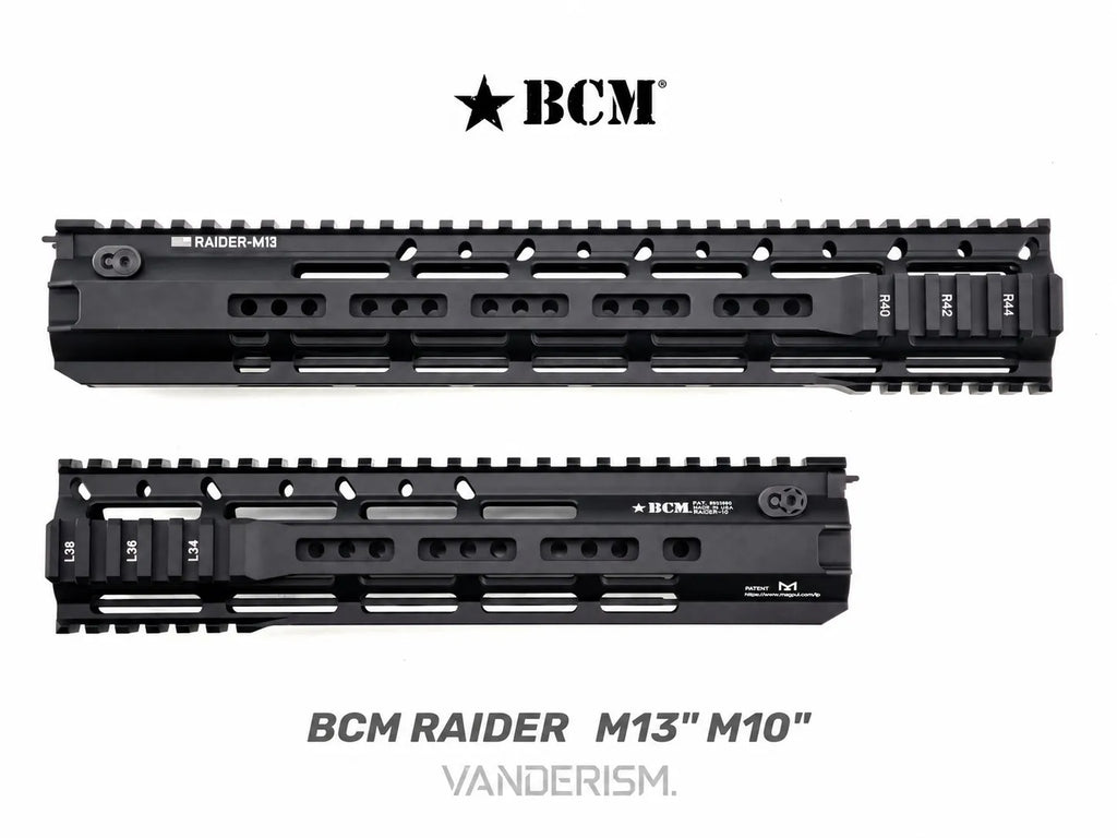 BCM RAIDER Metal Handguards | Gel Blaster WGG WGB Airsoft (Pre-Order 50 Hari)