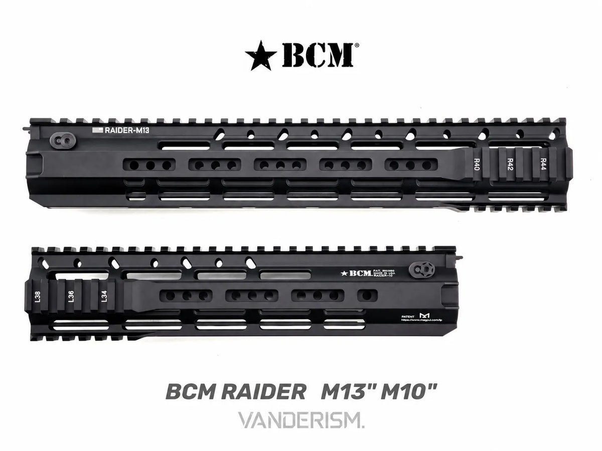 BCM RAIDER Metal Handguards | Gel Blaster WGG WGB Airsoft (Pre-Order 50 Hari)
