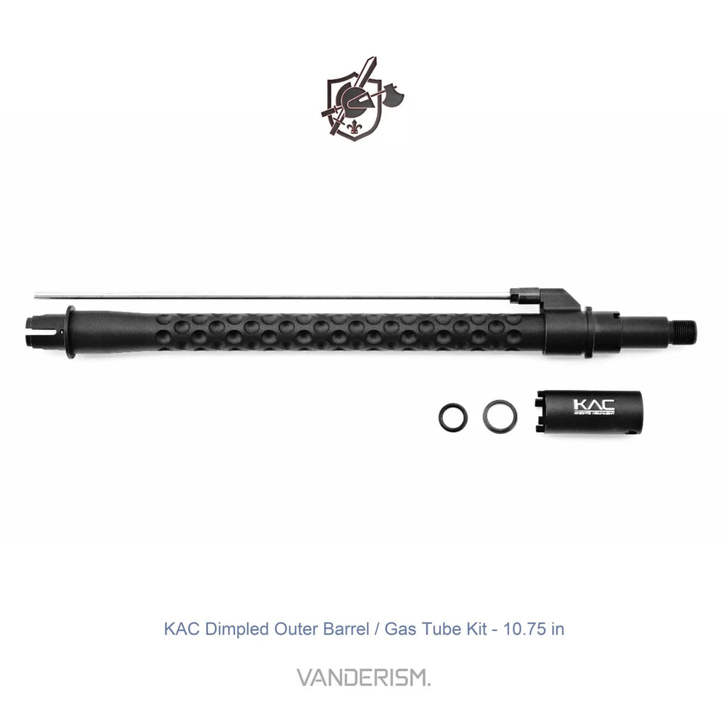 KAC Dimpled Outer Barrel and Gas Block Kit | Gel Blaster WGG WGB (Pre-Order 50 Hari)