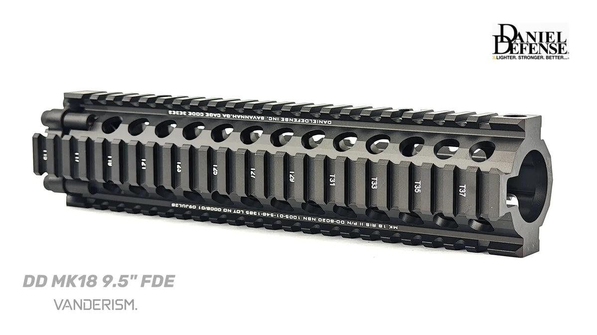DD MK18 Metal Handguards | Gel Blaster WGG WGB Airsoft (Pre-Order 50 Hari)
