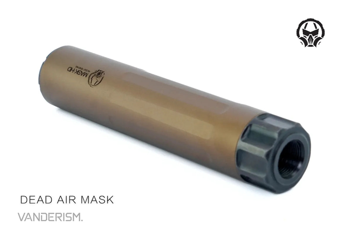 DEAD AIR MASK Steel Mock Suppressor | Gel Blaster WGG WGB Airsoft (Pre-Order 50 Hari)