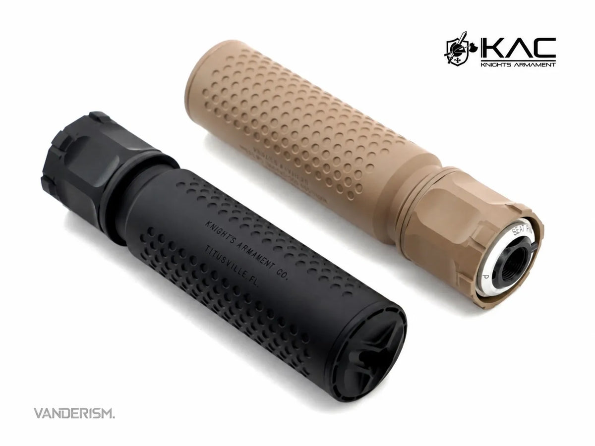 KAC QDC CRS PRT Flash Hider and QD Mock Suppressor Set | Gel Blaster WGG WGB Airsoft (Pre-Order 50 Hari)