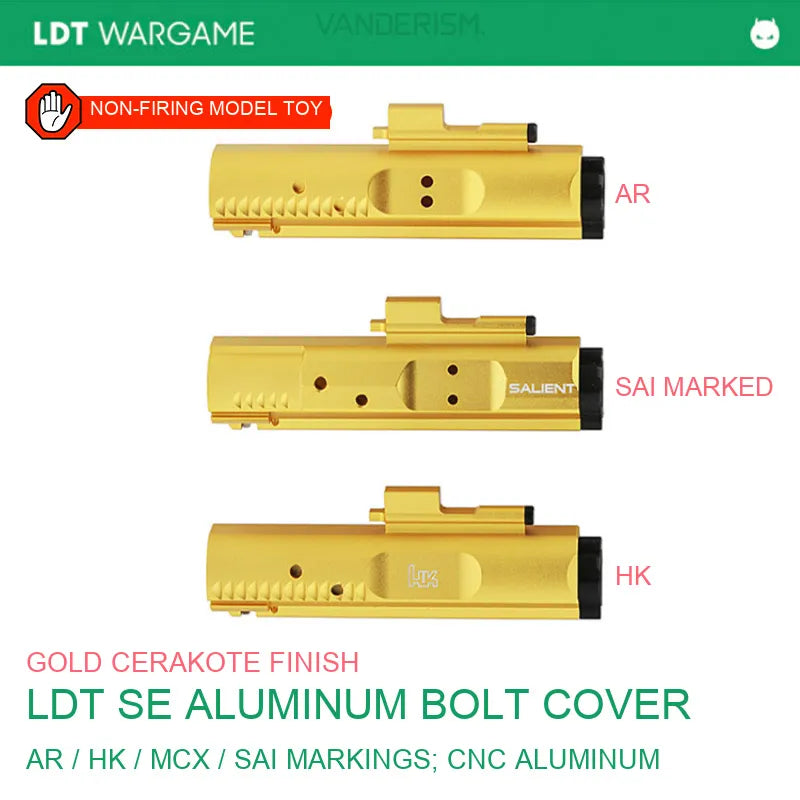 SE Shell-Ejecting Toy-Model Aluminum Decorative Bolt, AR / HK / MCX Styles (Pre-Order 50 Hari)