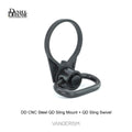 DD Steel Buffer Tube QD Sling Mount | Gel Blaster WGG WGB Airsoft (Pre-Order 50 Hari)