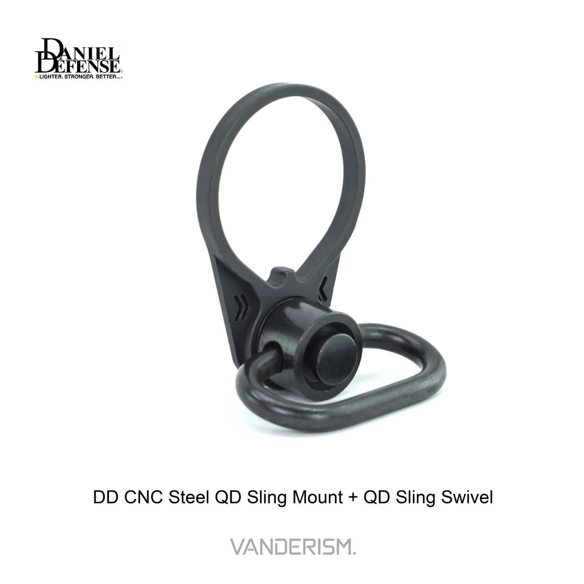 DD Steel Buffer Tube QD Sling Mount | Gel Blaster WGG WGB Airsoft (Pre-Order 50 Hari)