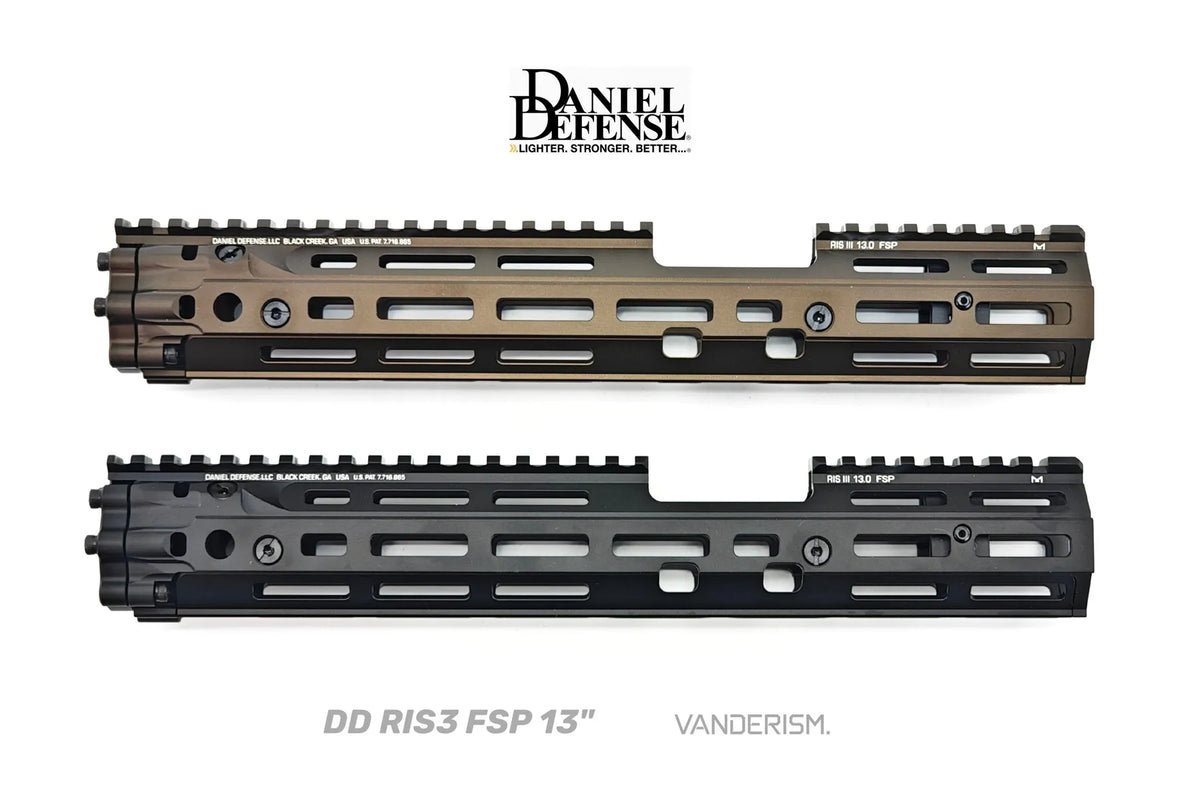 DD MK18 RIS3 FSP Metal Handguards | Gel Blaster WGG WGB Airsoft (Pre-Order 50 Hari)