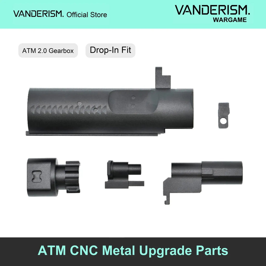 ATM CNC Gearbox Upgrade Parts | Gel Blaster WGG WGB (Pre-Order 50 Hari)