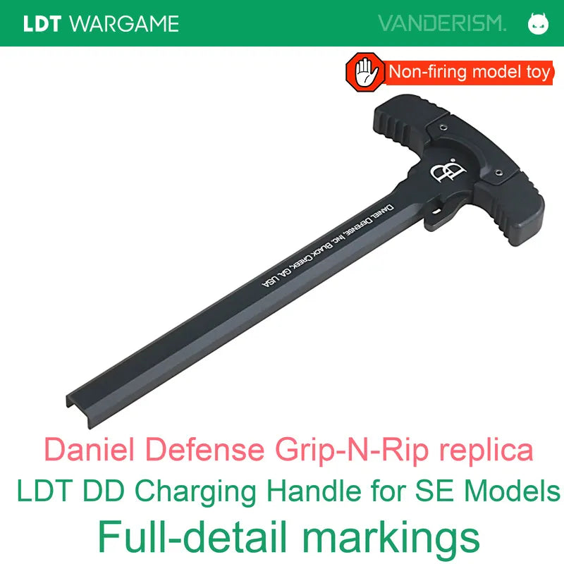 Daniel Defense CNC Metal Charging Handle for SE Shell-Ejecting Toy Models (Pre-Order 50 Hari)