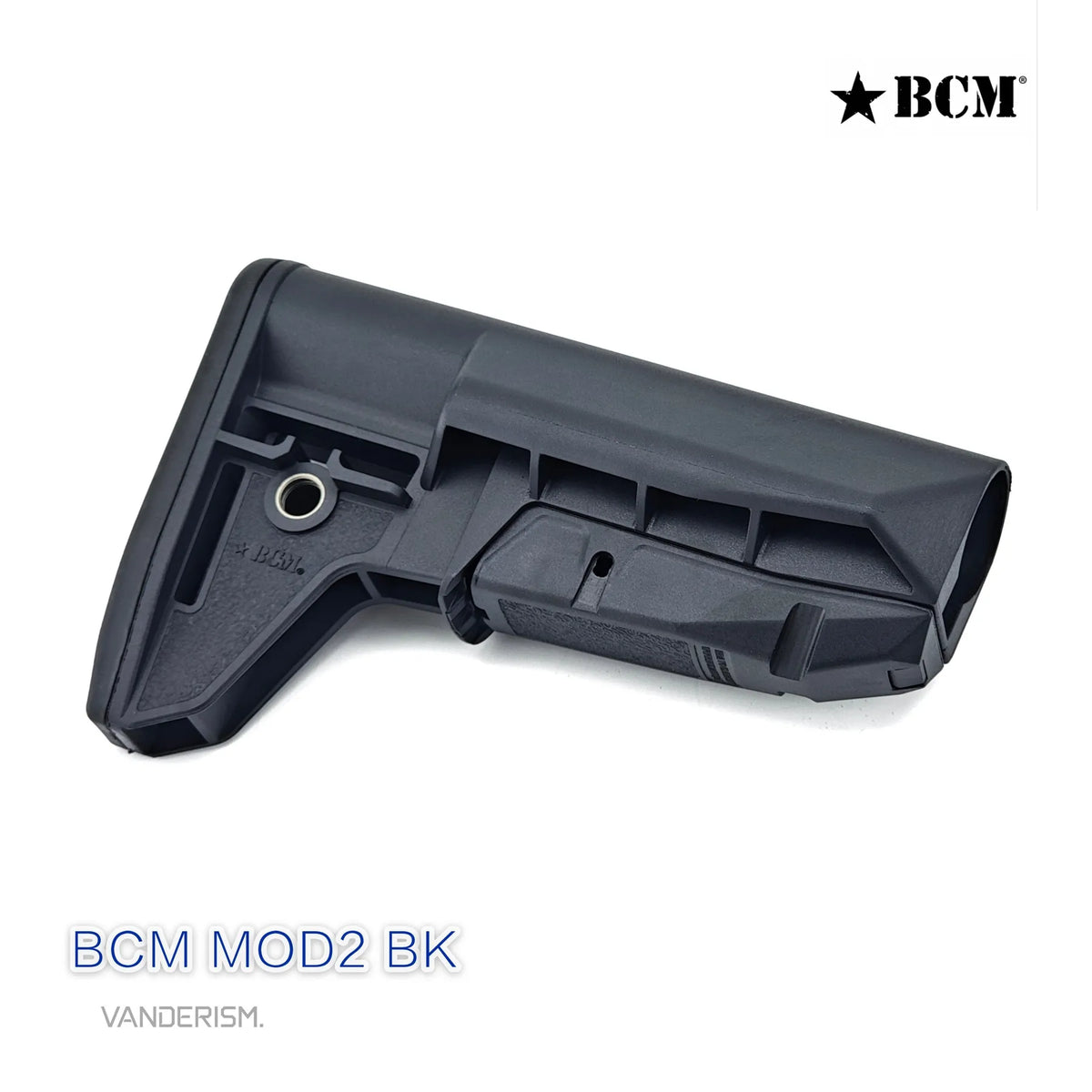 BCM MOD0S MOD2 MOD1 Nylon Stocks | Gel Blaster WGG WGB Airsoft (Pre-Order 50 Hari)