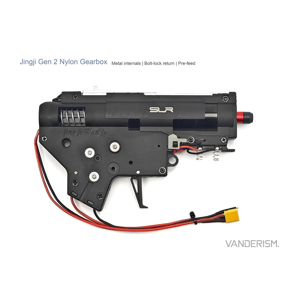 Jingji MAXIM PDX Nylon Receiver and Gearbox | Gel Blaster WGG WGB (Pre-Order 50 Hari)