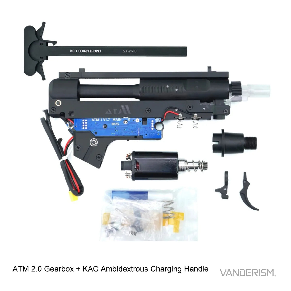 ATM 2.0 Gearbox and CNC Upgrade Parts | Gel Blaster WGG WGB (Pre-Order 50 Hari)