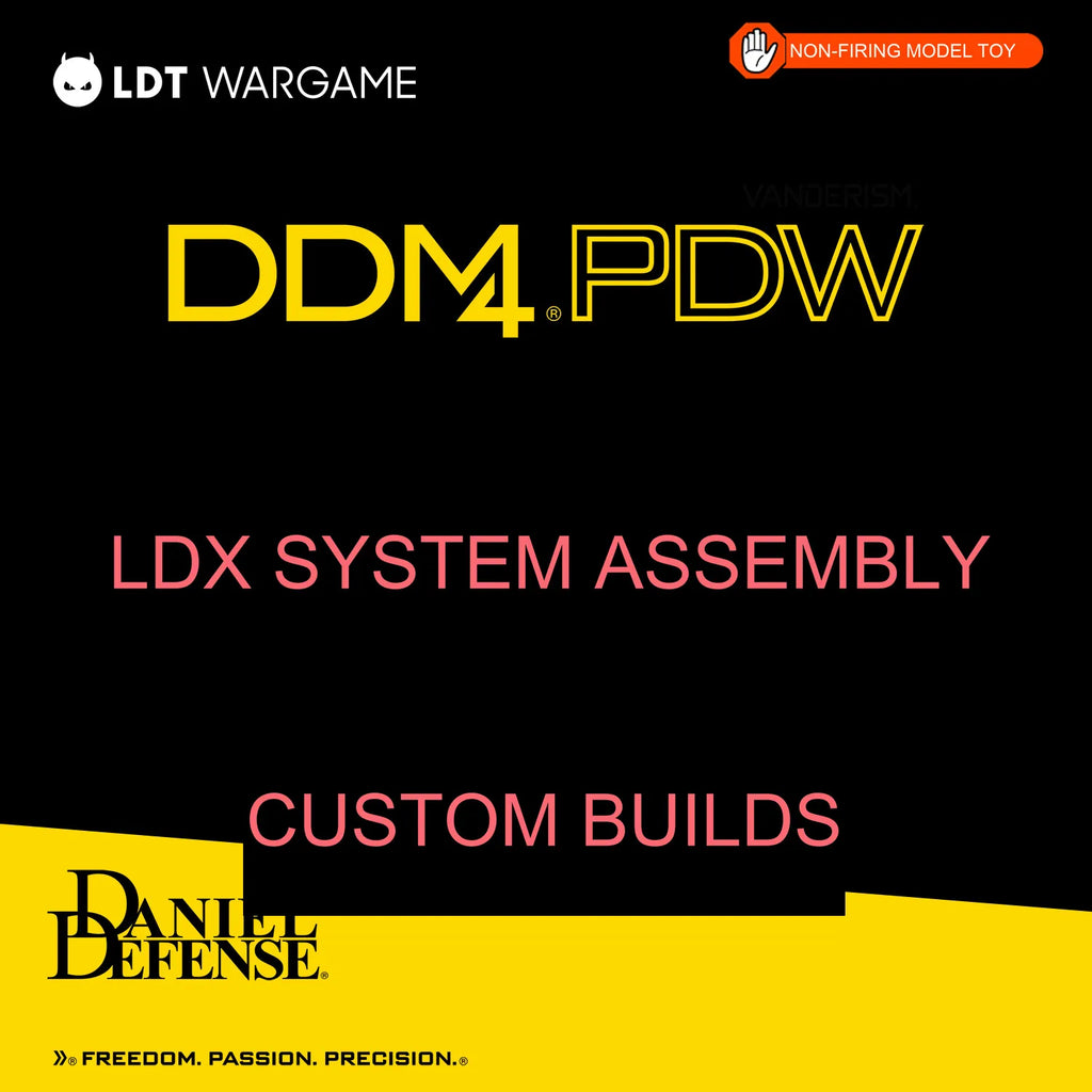 DD PDW LDX / 7075 Assembled Gel-Blaster Kit, from 4621 (Pre-Order 50 Hari)