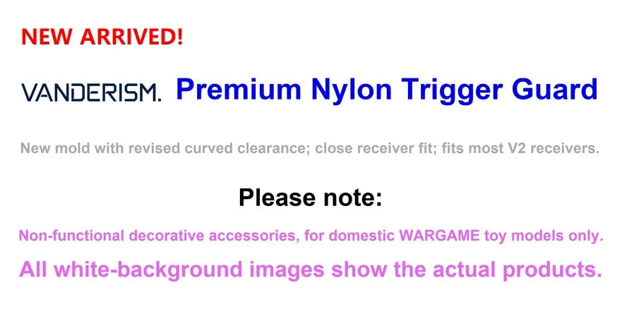 BCM and MGP Nylon Trigger Guards (Pre-Order 50 Hari)