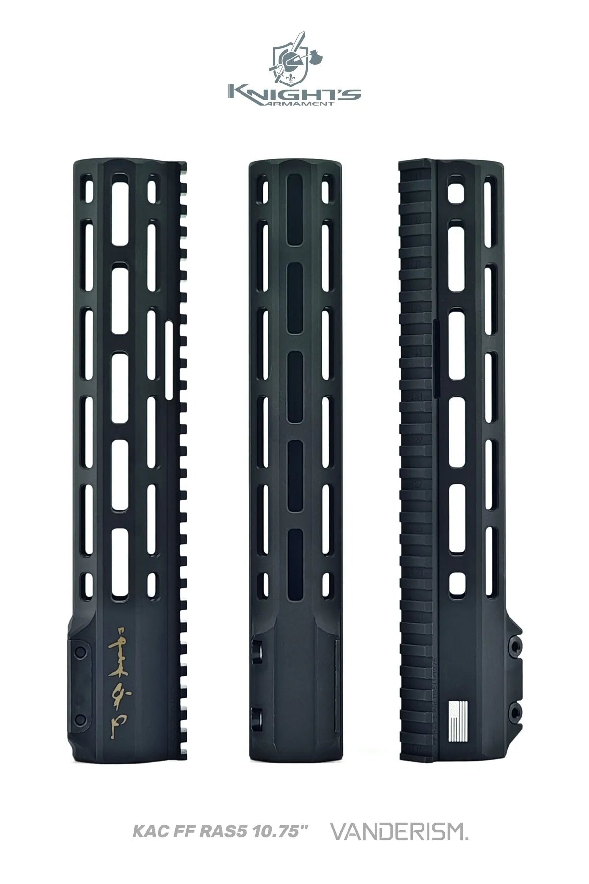 KAC FF RAS5 10.75 Inch Metal Handguard | Gel Blaster WGG WGB Airsoft (Pre-Order 50 Hari)