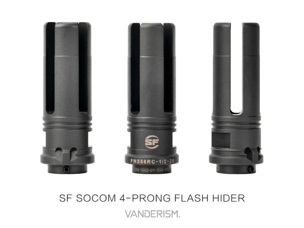 SF WARCOMP and SOCOM 4P Steel Flash Hiders | Gel Blaster WGG WGB Airsoft (Pre-Order 50 Hari)