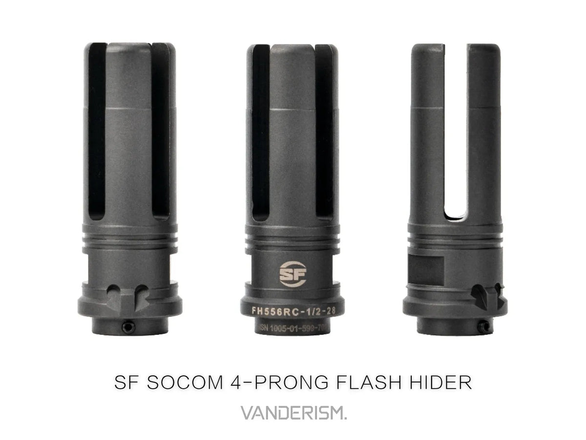 SF WARCOMP and SOCOM 4P Steel Flash Hiders | Gel Blaster WGG WGB Airsoft (Pre-Order 50 Hari)