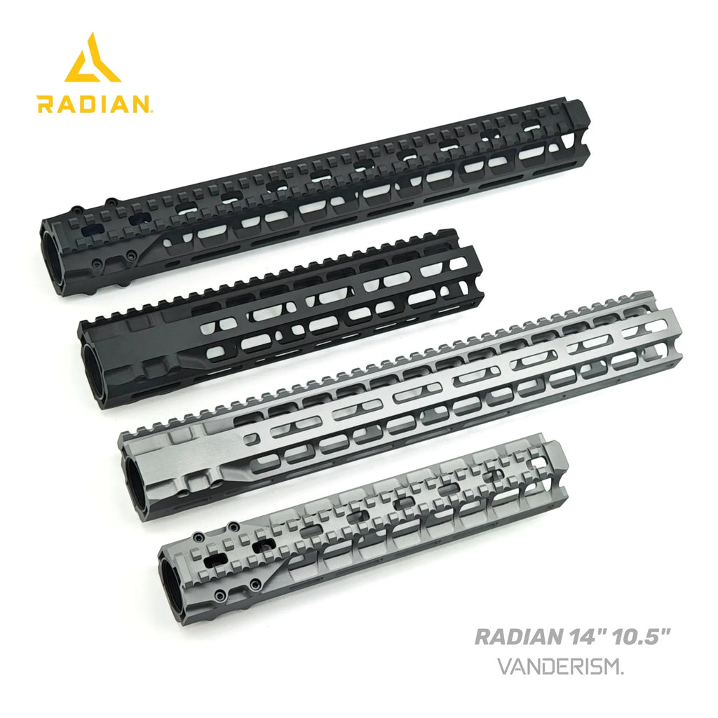 RADIAN Metal Handguards | Gel Blaster WGG WGB Airsoft (Pre-Order 50 Hari)