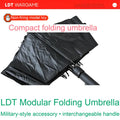 Military-Style Modular Umbrella with Replaceable Handle / Stock Options (Pre-Order 50 Hari)