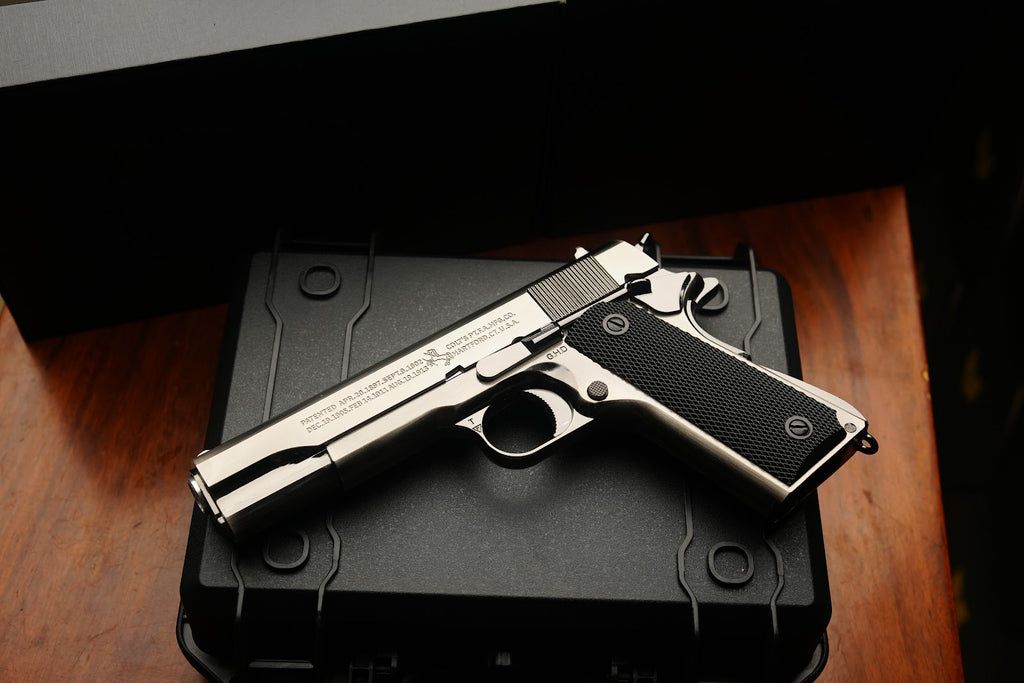 Colt 1911 Classic Silver Full Metal Manual