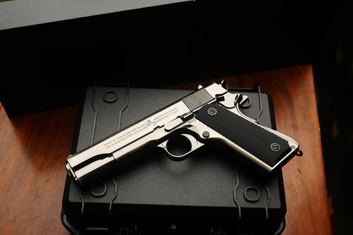 Colt 1911 Classic Silver Full Metal Manual