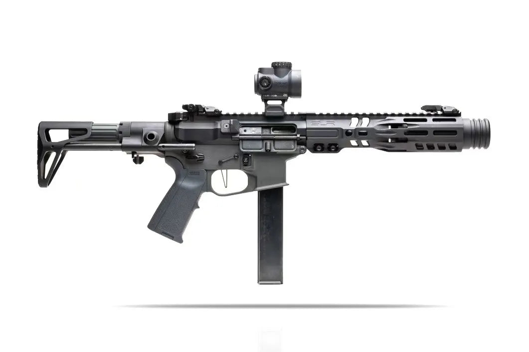 SLR NOTAS SD5 Faux Suppressor 14mm CCW | Gel Blaster WGG WGB Airsoft (Pre-Order 50 Hari)