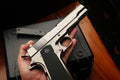Colt 1911 Classic Silver Full Metal Manual
