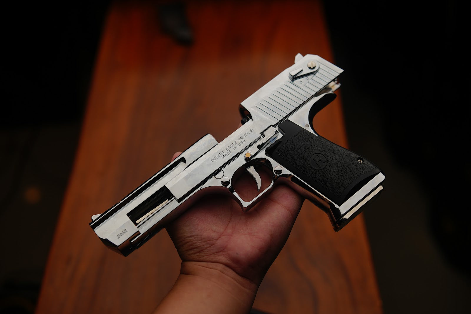 MAGNUM Desert Eagle V3 Chrome 50AE Spring 7mm