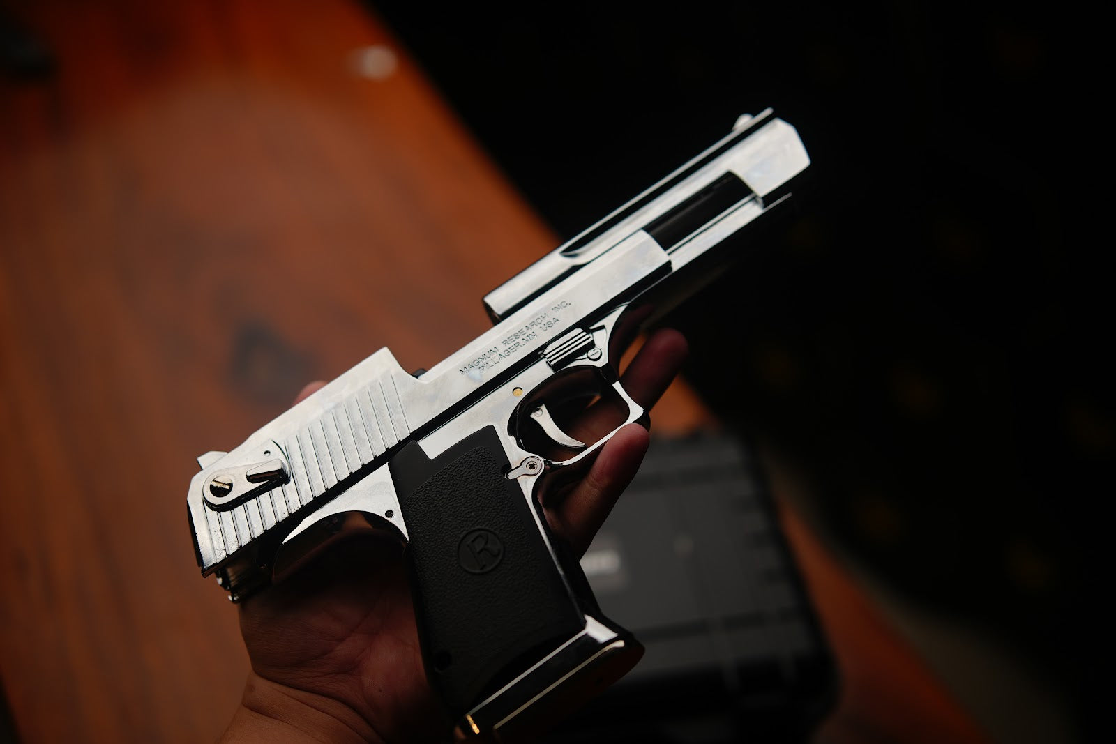 MAGNUM Desert Eagle V3 Chrome 50AE Spring 7mm