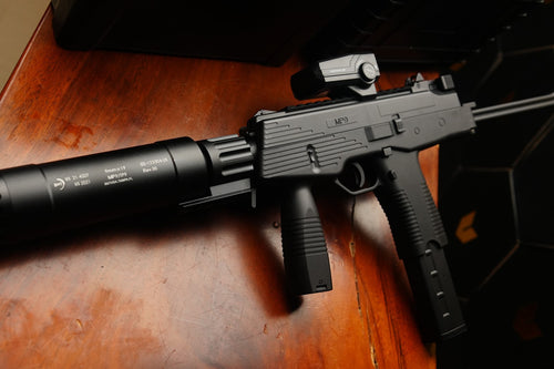 B&T CNC Aluminium MP9 Silencer Long Version