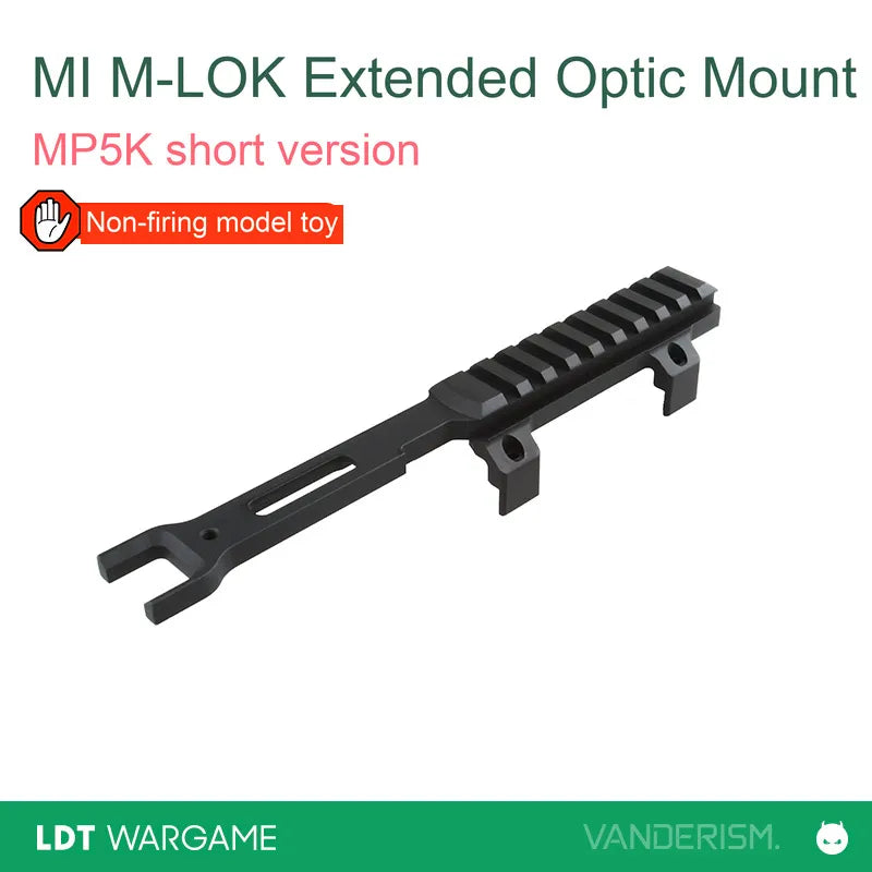 LDT MP5 / MP5K MI Metal MLOK Optic Mount (Pre-Order 50 Hari)