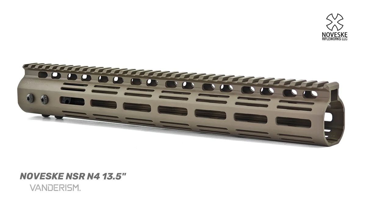 NOVESKE NSR N4 Metal Handguards | Gel Blaster WGG WGB Airsoft (Pre-Order 50 Hari)