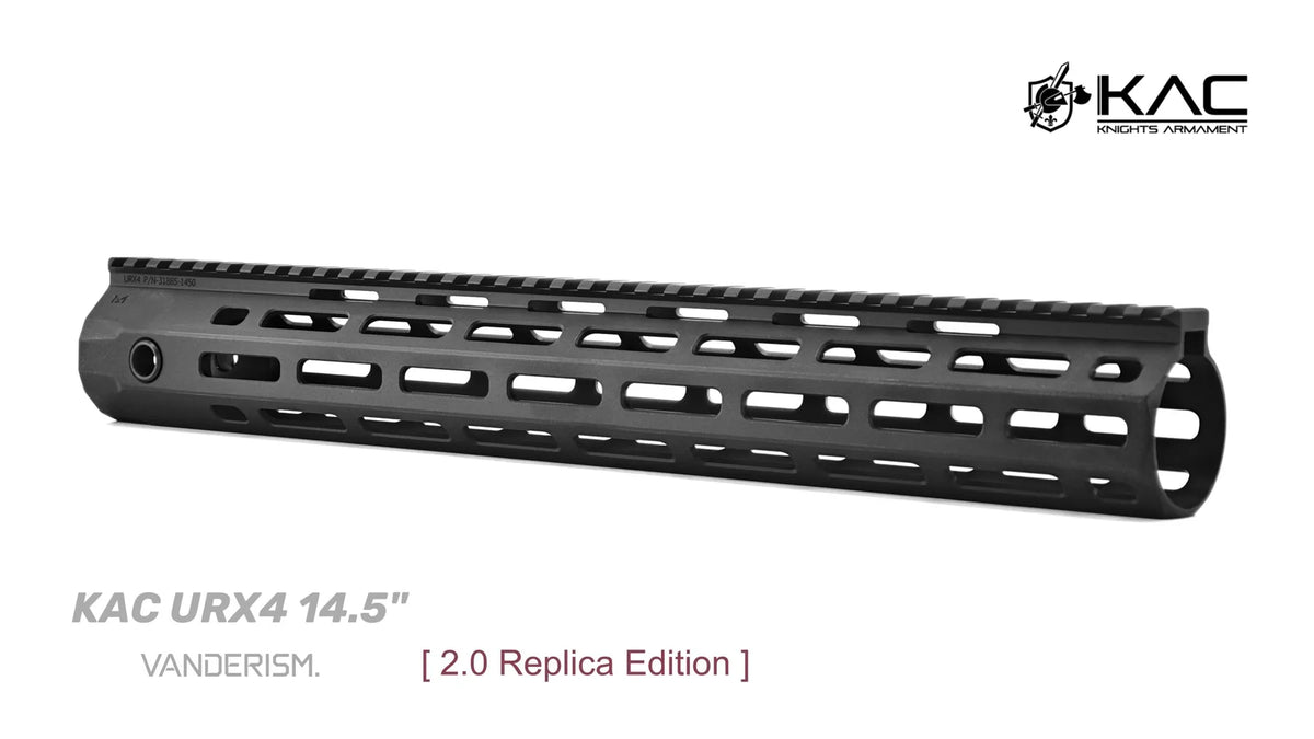 KAC URX4 V2 Metal Handguards | Gel Blaster WGG WGB Airsoft (Pre-Order 50 Hari)