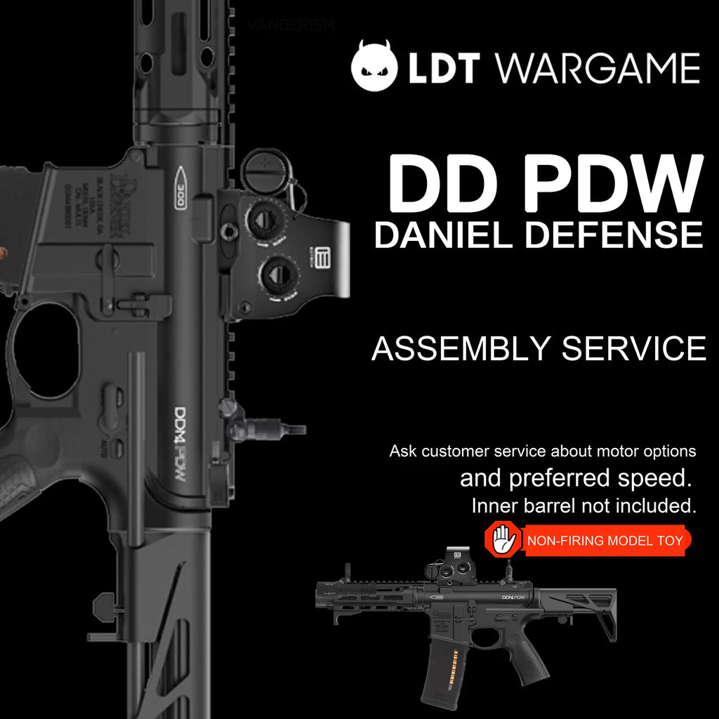 DD PDW LDX / 7075 Assembled Gel-Blaster Kit, from 4621 (Pre-Order 50 Hari)